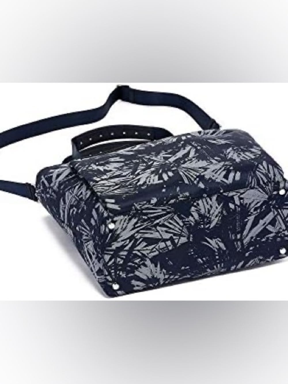 TUMI - Voyageur Torun Tote - Blue Palm Print - Picture 3 of 7